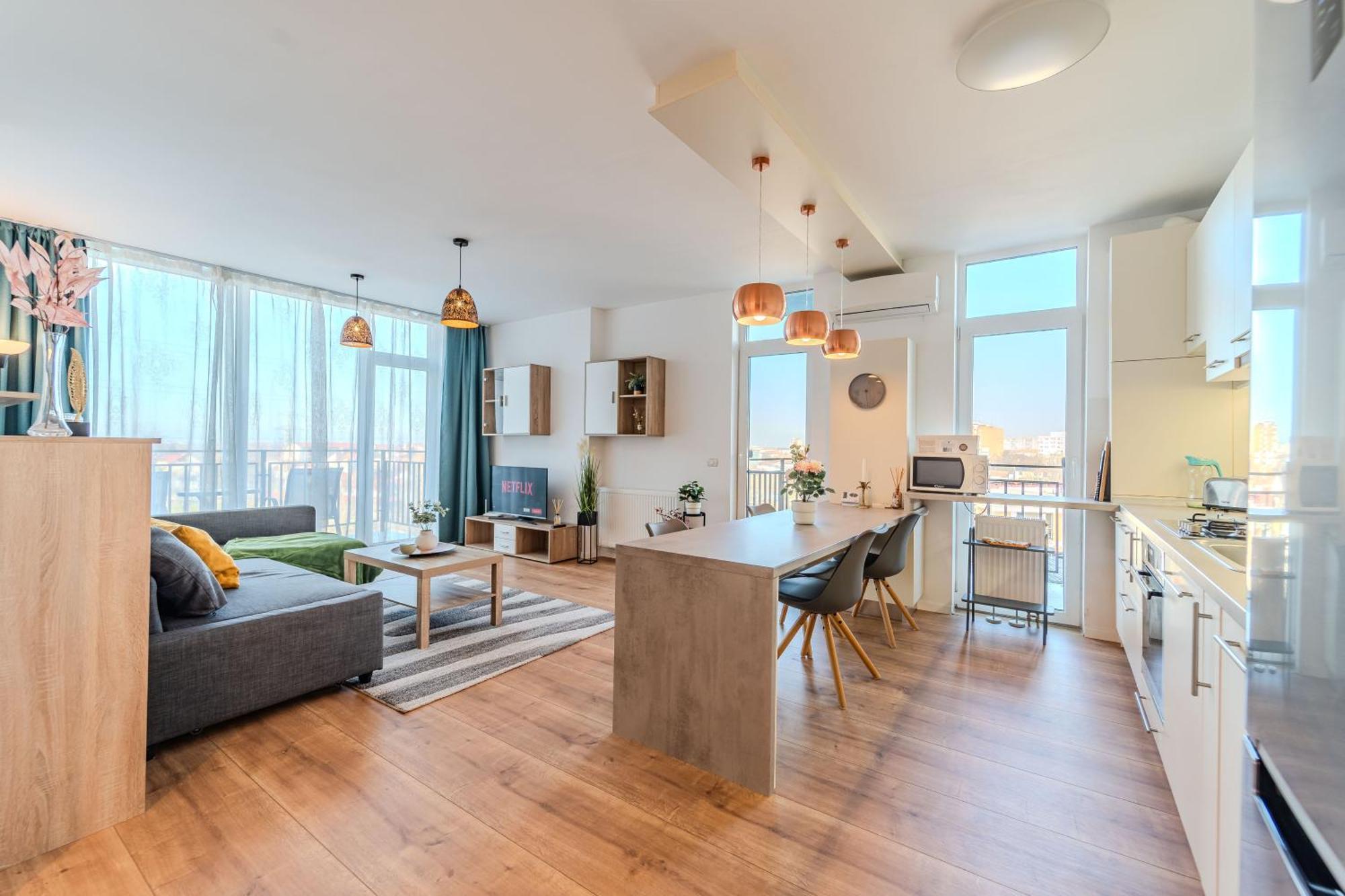 Modern Apollus Avenue - By Openhouse Apartments ティミショアラ エクステリア 写真